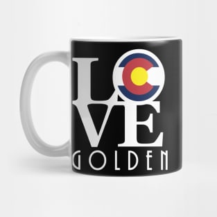 LOVE Golden Colorado Mug